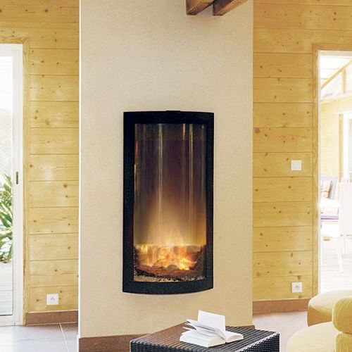 Picture of High Glass Fireplace