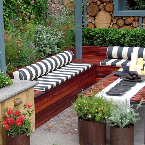Picture of Patio Cushions Bench